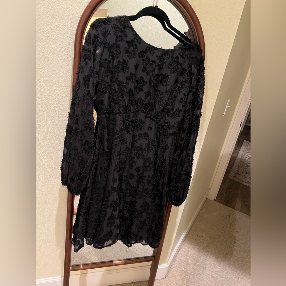 Beautiful embellished black dress